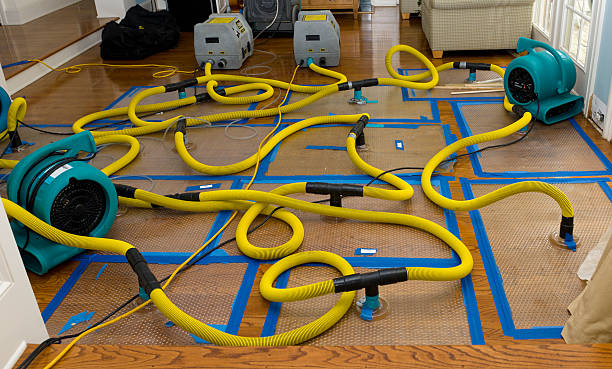 Professional Water Extraction technician working in Northville, NY